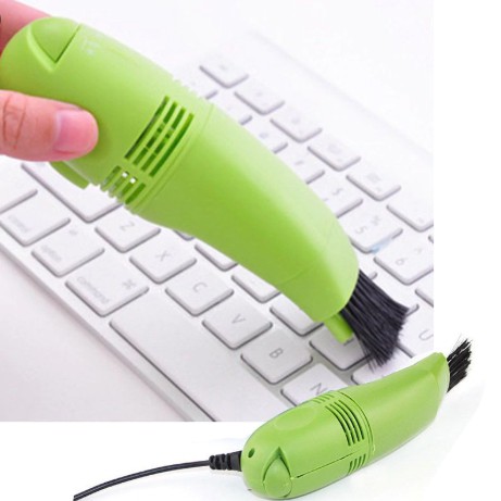 1pc Mini Computer Vacuum USB Keyboard Cleaner PC Laptop Brush Dust ...