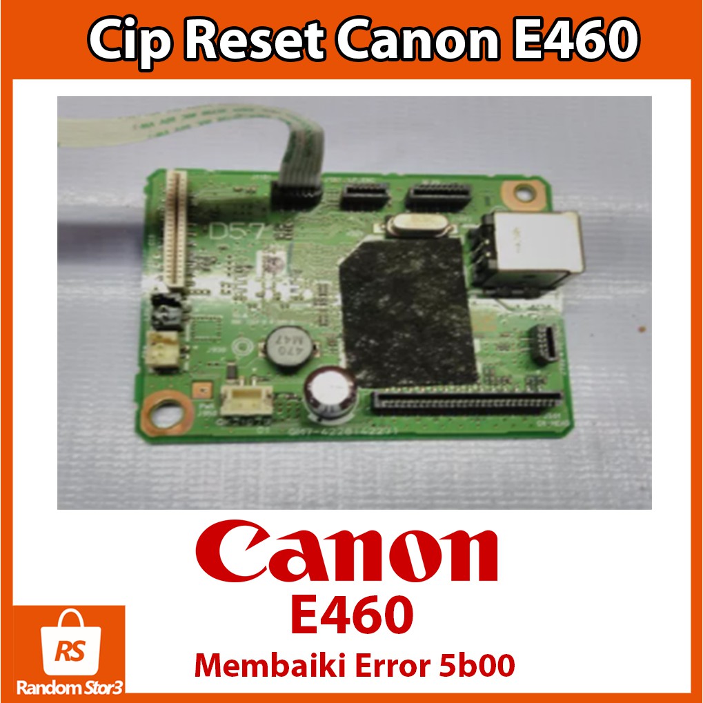 canon e460 reset