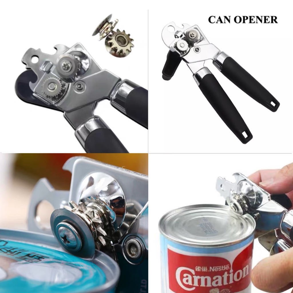 high quality Multipurpose stainless steel Cans Opener Manual Can Tin Opener Side Cutter