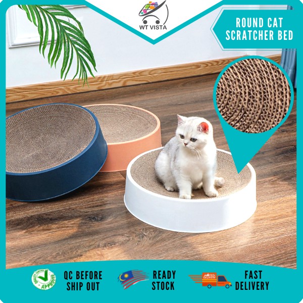 Round Cat Scratcher Bed Round Cat Scratching Pad Bed Cat Scratching