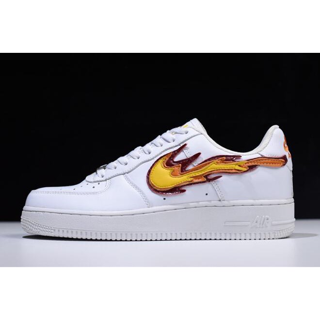 nike air force 1 hot flame fire