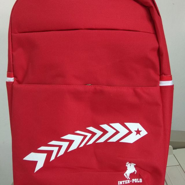 inter polo school bag