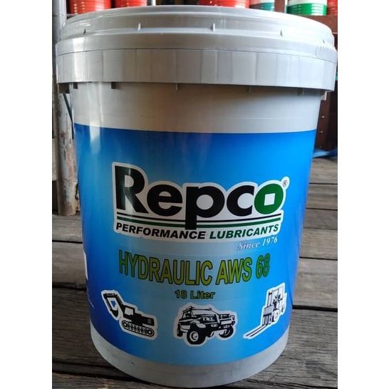 INDUSTRIAL & GREASE REPCO HYDRAULIC AWS 68 [18L] ( READY STOCK