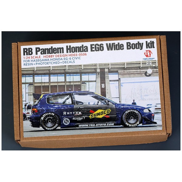 Hobby Design 1/24 EG6 WIde Body Hasegawa | Shopee Malaysia