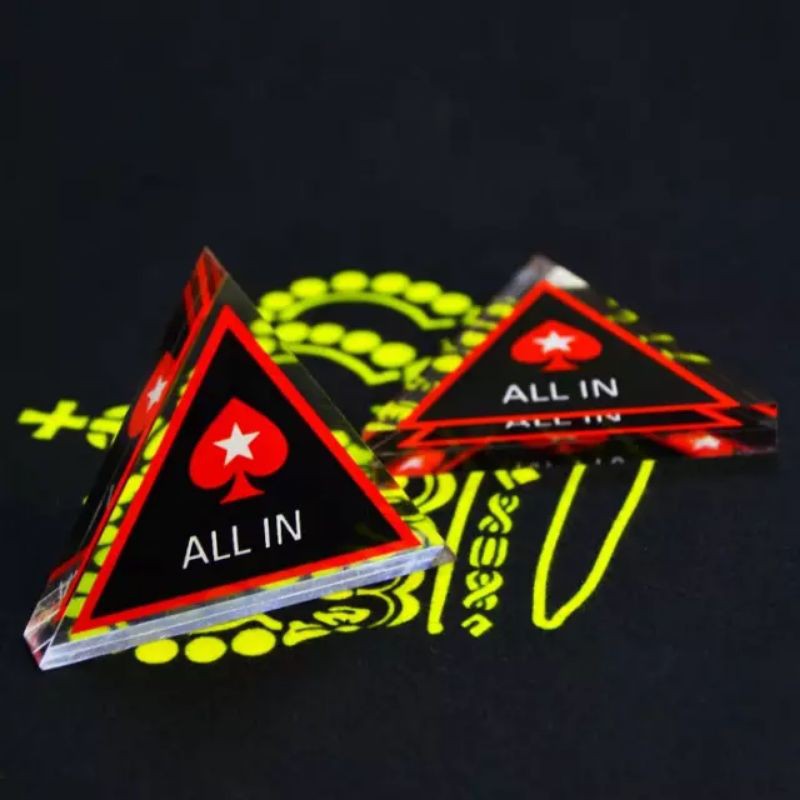 High-end Printed All Button For Poker (Thick Type)