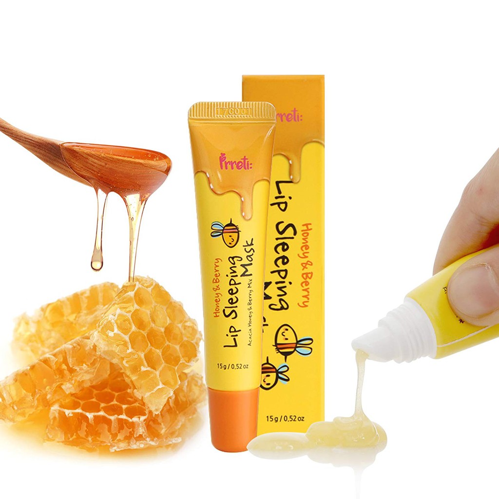 [PRRETI] Honey & Berry Lip Sleeping Mask 15g Shopee Malaysia