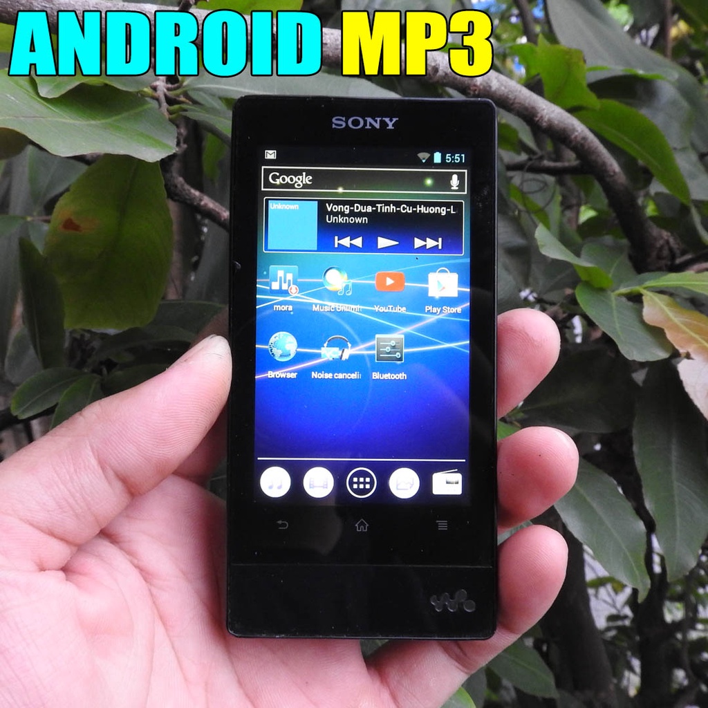 Sony NW-F805 MP3 Music Player With 16GB Capacity With Speaker External  Speaker Running Android Metal Shell | Shopee Malaysia