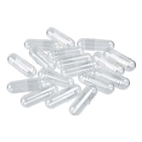 Empty Clear Gelatin Capsules Size 0 Self Fill Pharmaceutical Grade