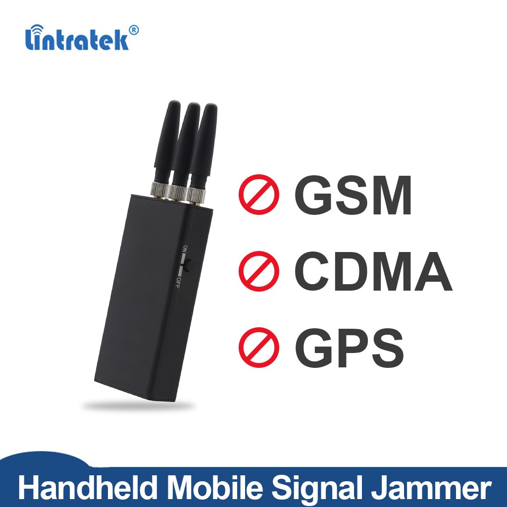 Handheld Cell Phone Signal Jammer GSM CDMA GPS Portable Car Use Mobile