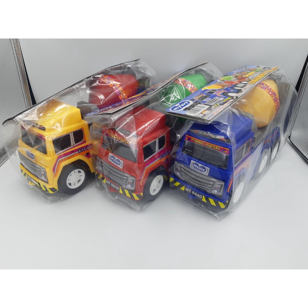 CEMENT TRUCK Truck Big Truck toys.Lori Simen. Shopee Malaysia