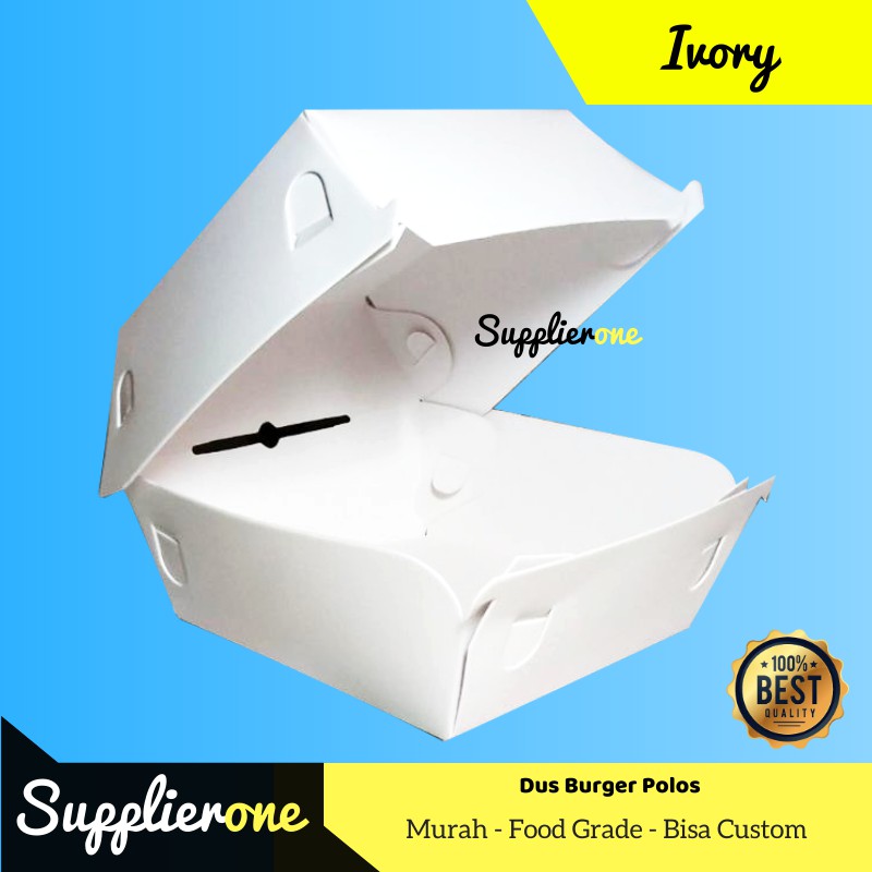 Burger Box Burger Packaging Burger Place Paper Tray Burger Shopee Malaysia