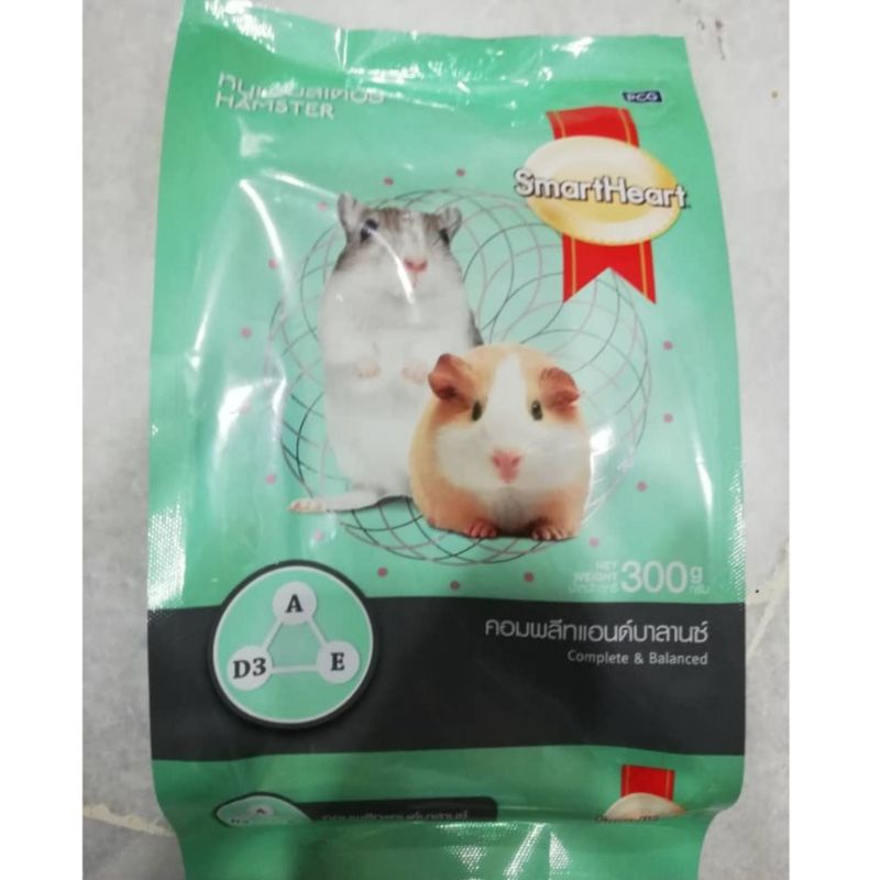 Smartheart Hamster Complete & Balanced Food 300g [Smart Heart]