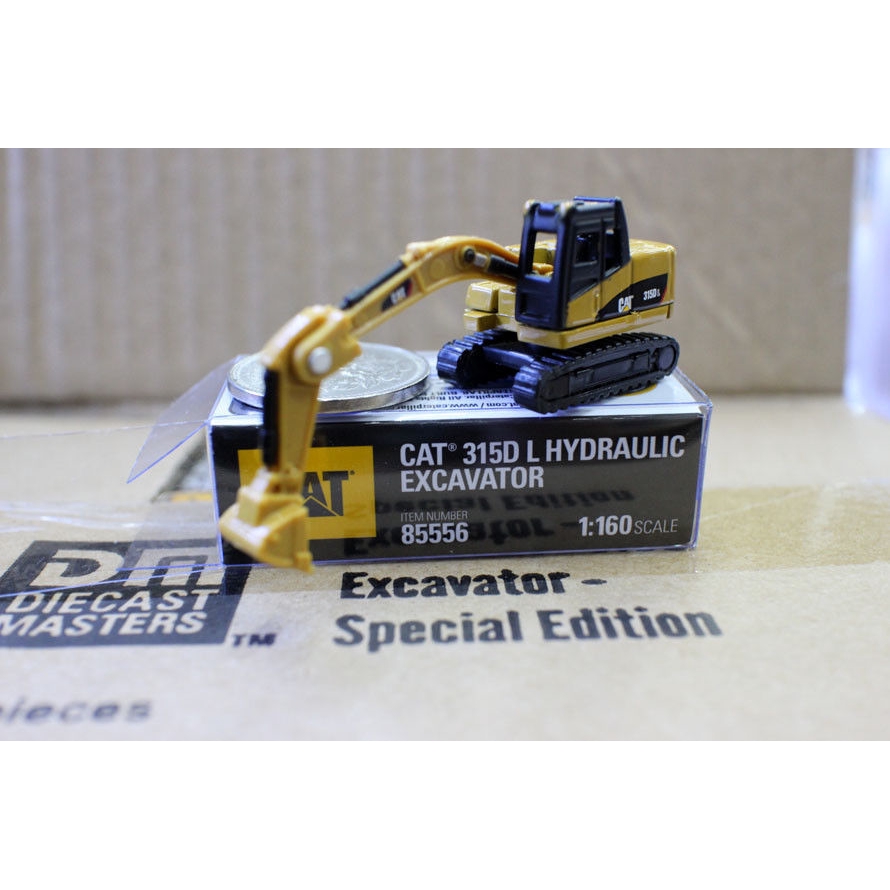 1//160 Caterpillar CAT 315D L Hydraulic Excavator Mini Vichcles Truck Model Toys