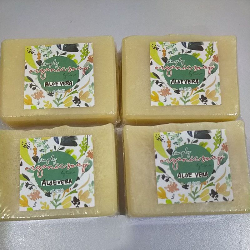 Aloe Vera Organic Soap (7077 gram/bar) Shopee Malaysia