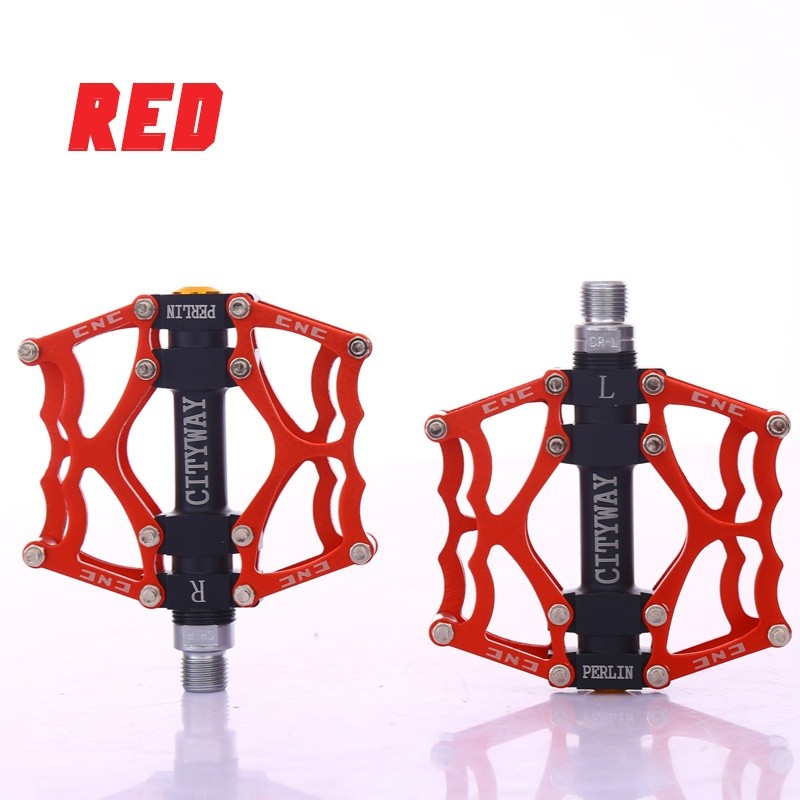 red mtb pedals