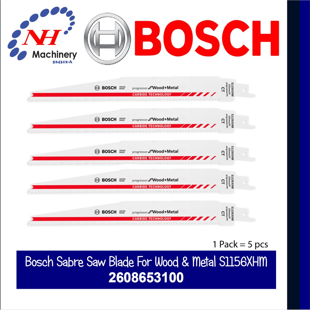 Bosch Sabre Saw Blade For Wood Metal S1156xhm 2608653100