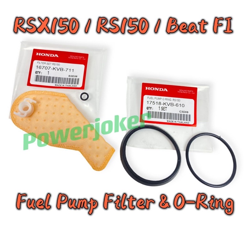 Honda RSX150/RS150/Beat Fi/RSX 150/RS 150 Fuel Pump Filter Sponge Pampers Penapis & Fuel Pump O