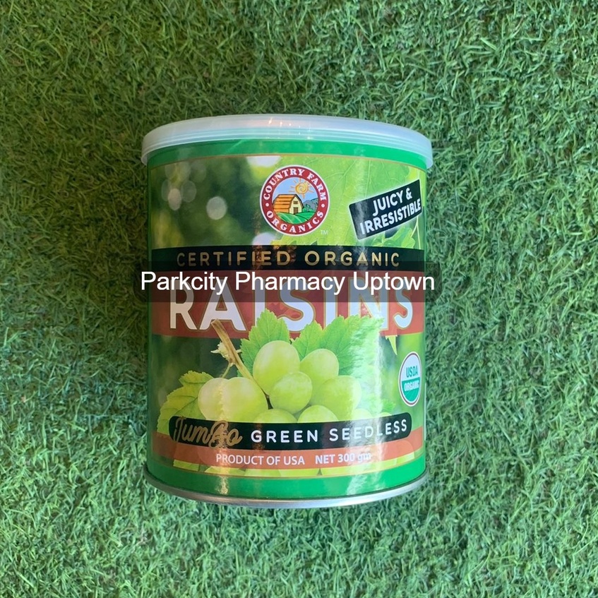 Expiry07/2023 Country Farm Organics (CFO) Dried Green Seedless Raisin