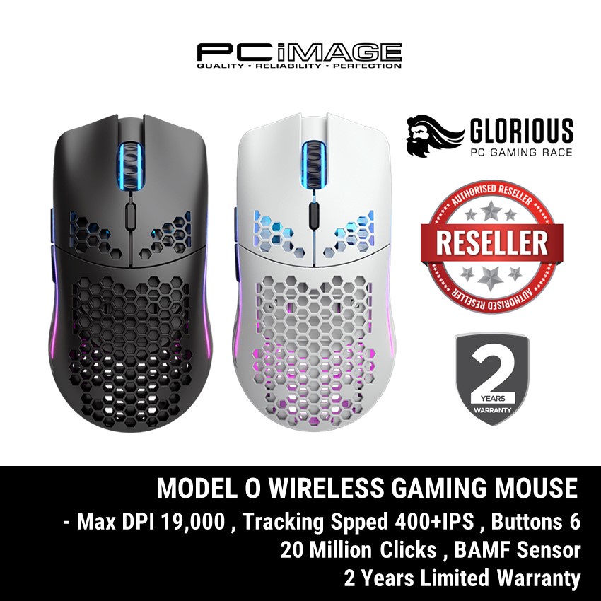 Glorious Model O Wireless Gaming Mouse Matte Black Matte White Shopee Malaysia