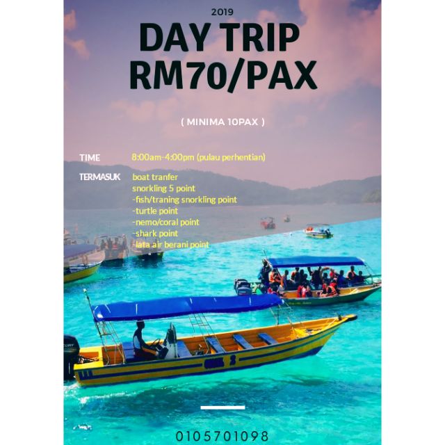 Pakej Pulau Perhentian Day Trip Shopee Malaysia