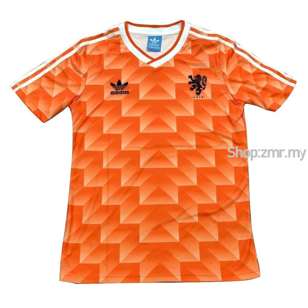 usted está Patriótico longitud Holland Adidas Originals 1988 Home Retro Football Jersey UK Imported $ |  Shopee Malaysia