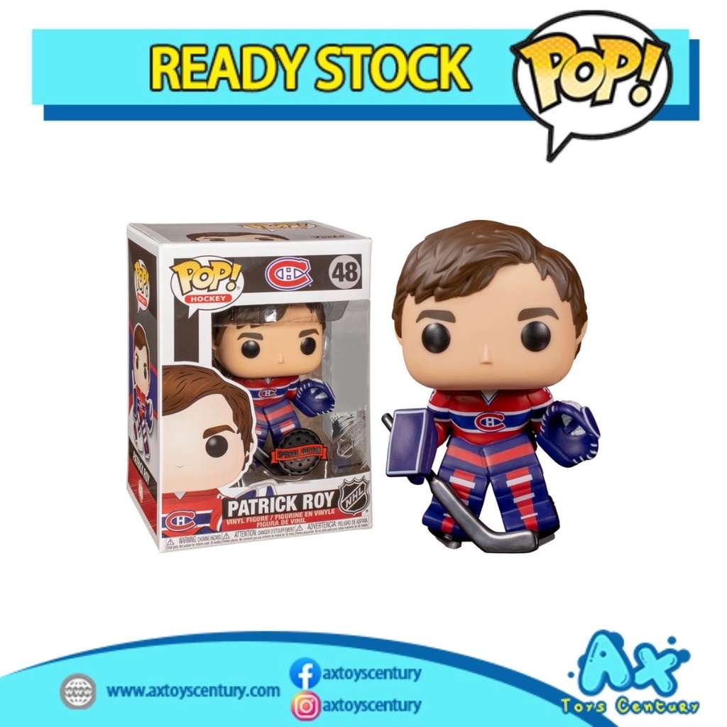 Funko Pop! Hockey: Patrick Roy #48 Special Edition 100% Genuine