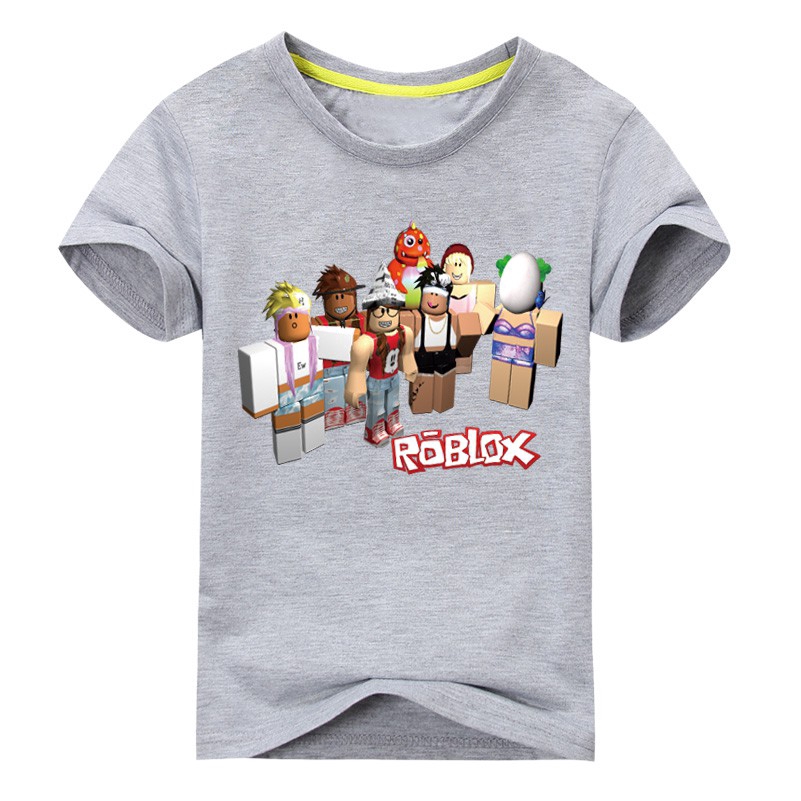 3d T Shirt 2019 Clothing Boy S Girls Summer Short Sleeve Tops Roblox Boy T Shirt Cotton T Shirts In Boys Shopee Malaysia - 3d t shirt roblox