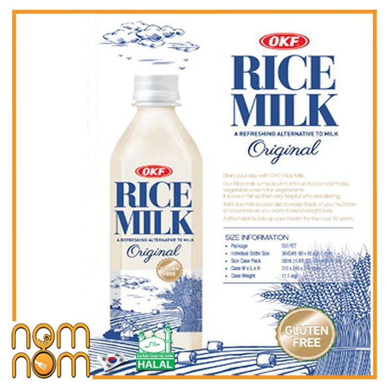 [HALAL] OKF RICE MILK SUGAR FREE 500ML Shopee Malaysia