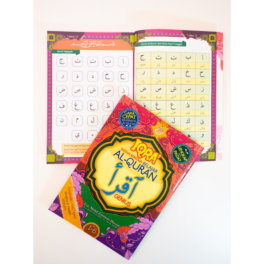 Iqra 1 6 Set Lengkap Free Kelas Mengaji Free Buku Aktiviti Belajar Al Quran Islam Cepat Membaca Agama Kanak Al Quran Shopee Malaysia