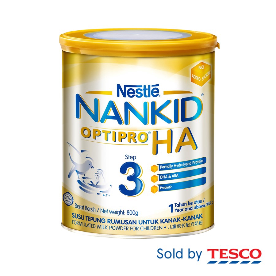 Nestlé Nan H.A. Grow 3 Formulated Milk Powder for Children for 1 Year ...