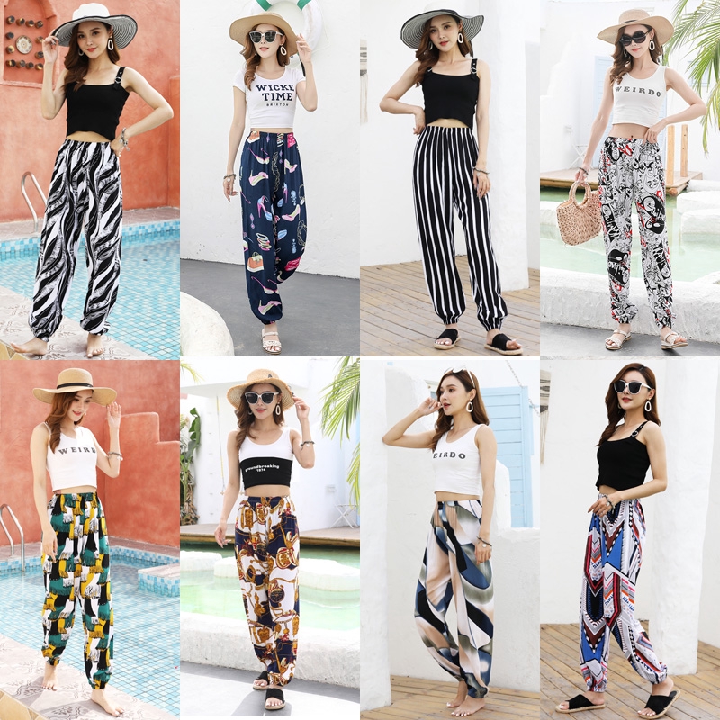 summer beach pants