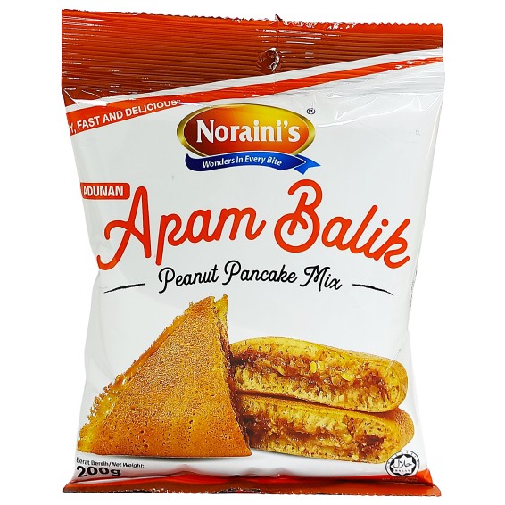 NORAINI'S INSTANT MIX APAM BALIK 200GM