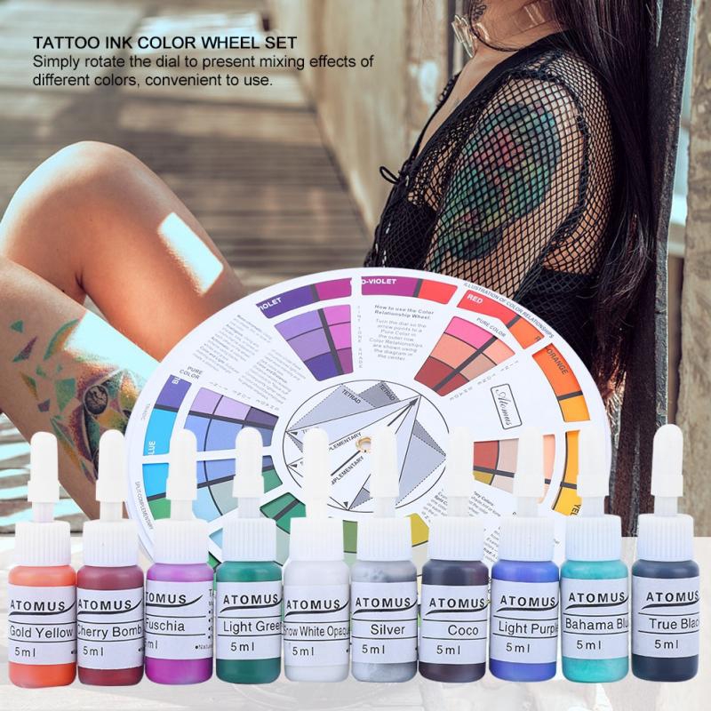 Groce Professional Tattoo Ink Pigment Tattoo Makeup Color