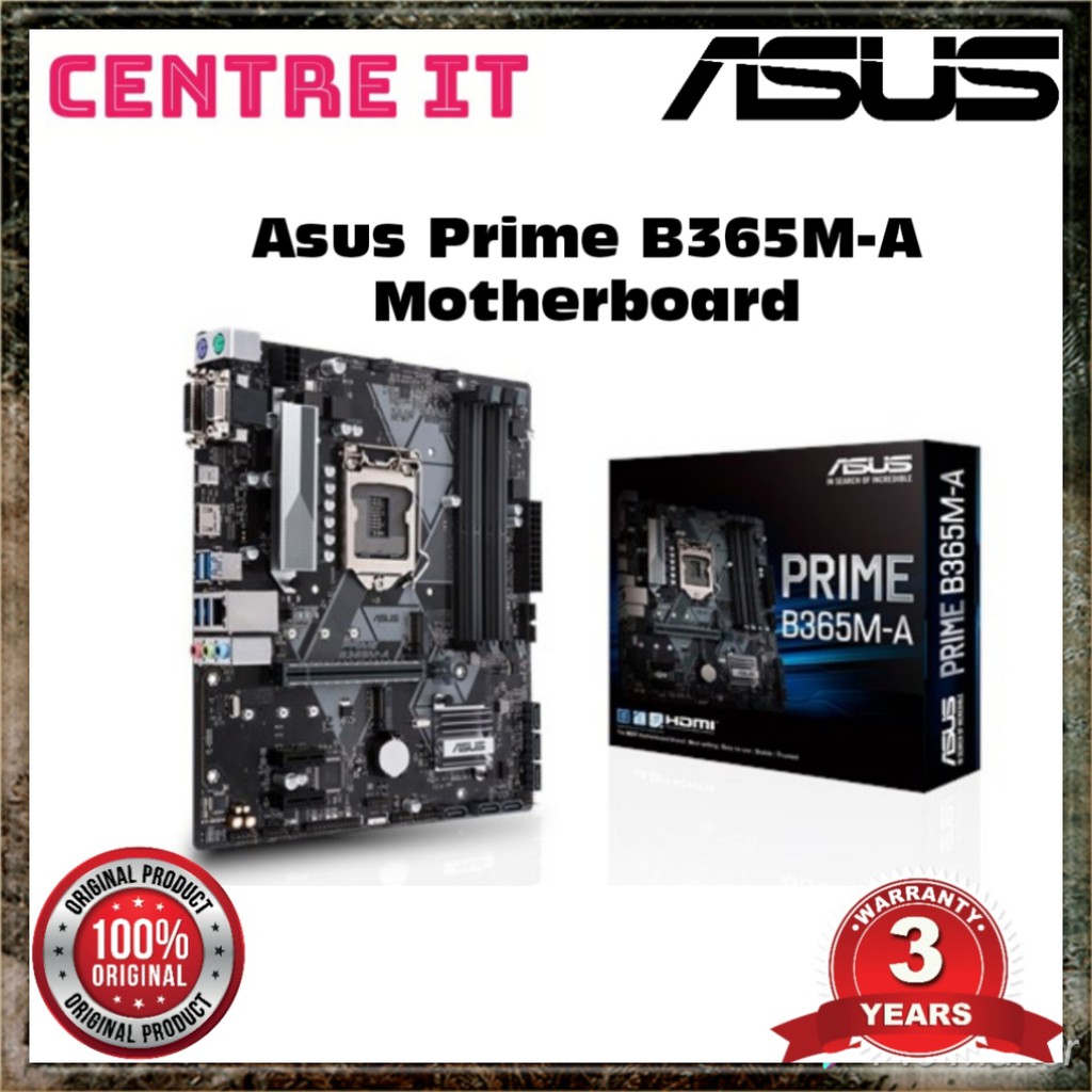 Материнская плата asus prime b365m a совместимость с процессорами