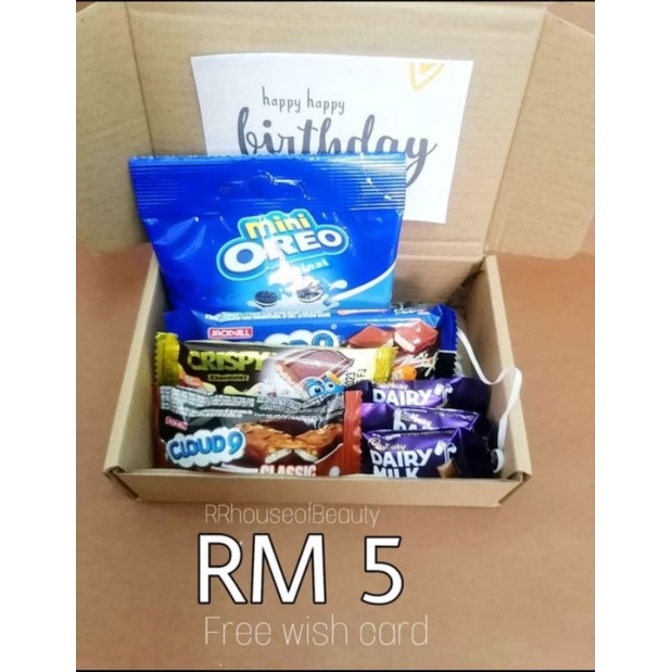 CHOCOLATE GIFT BOX RM5 | Shopee Malaysia