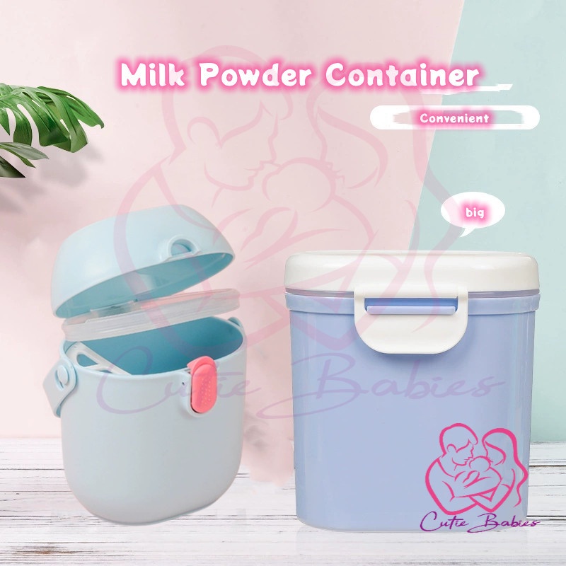 Airtight Portable Baby Food Milk Powder Container Storage Box Barang