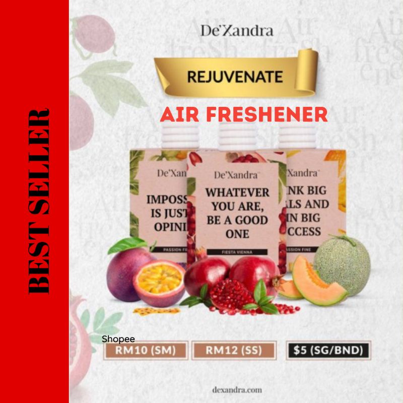 {HOT SELLING} DE'XANDRA Air Freshener Vanilla Dream Forest Dream