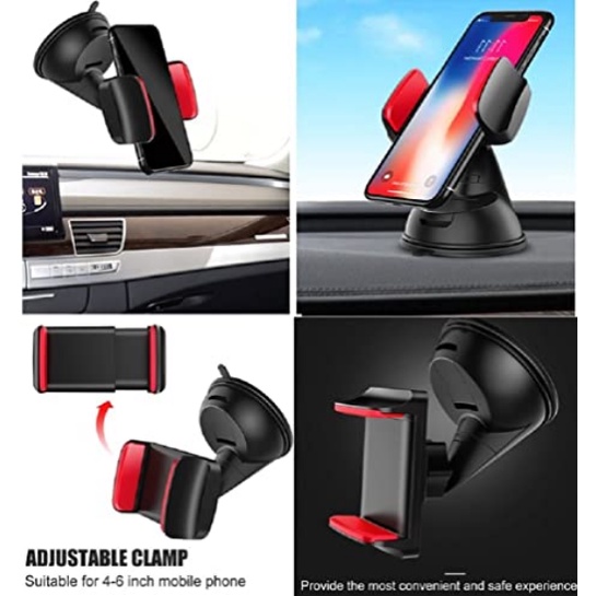 [Local Seller] holder 360 deg adjustable handphone stand Car Windshield Dashboard Phone stand Mou