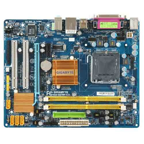 Refurbished Gibabyte Lga 775 Motherboard Ga G31m Es2l Shopee Malaysia