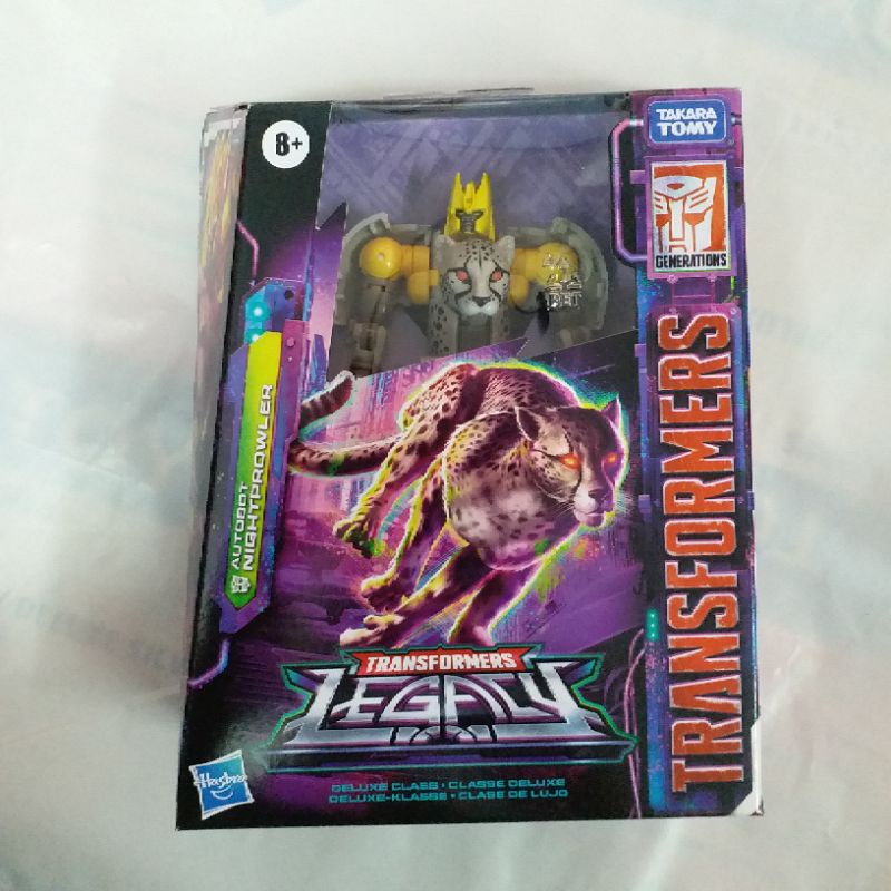 Hasbro Transformers Legacy WFC Kingdom Night Prowler Cheetor | Shopee ...