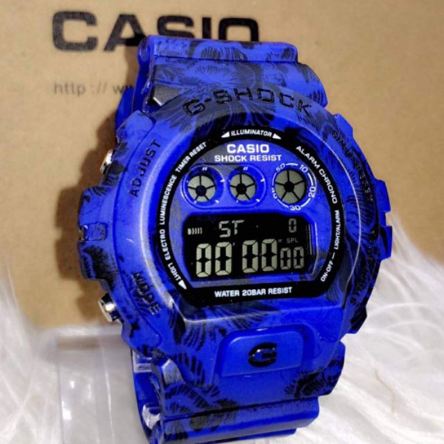 g shock blue color