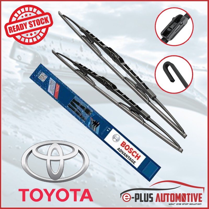 Original Bosch Advantage Windshield Wiper Blades - Toyota Car Model ...