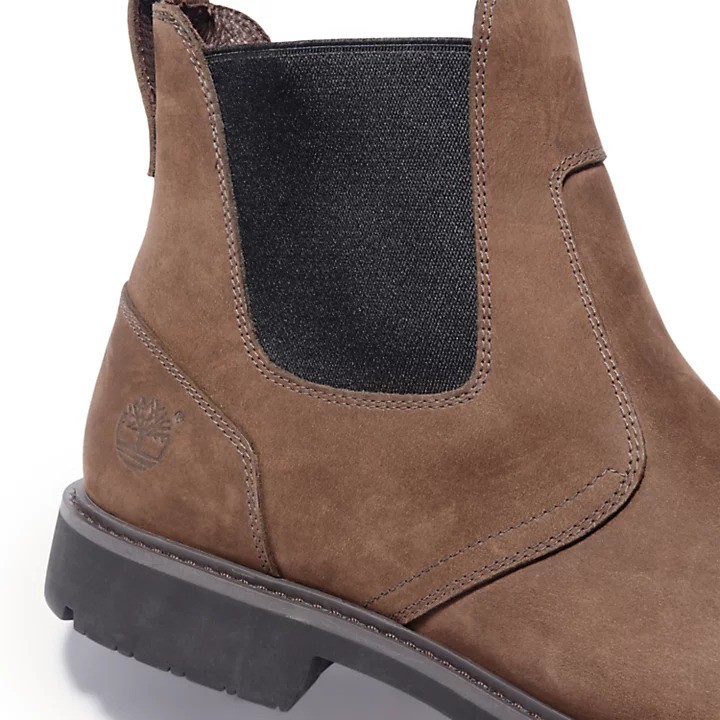 stormbuck chelsea boot for men in brown