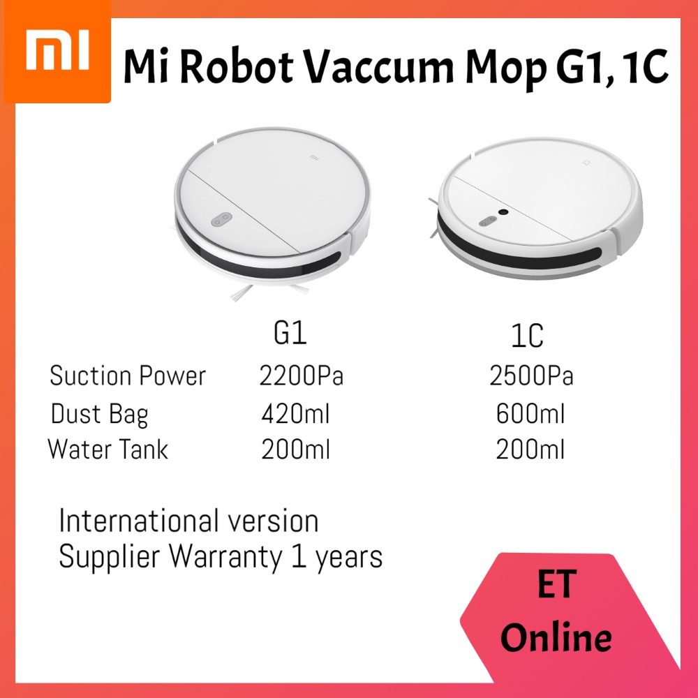 xiaomi robot vacuum models comparison