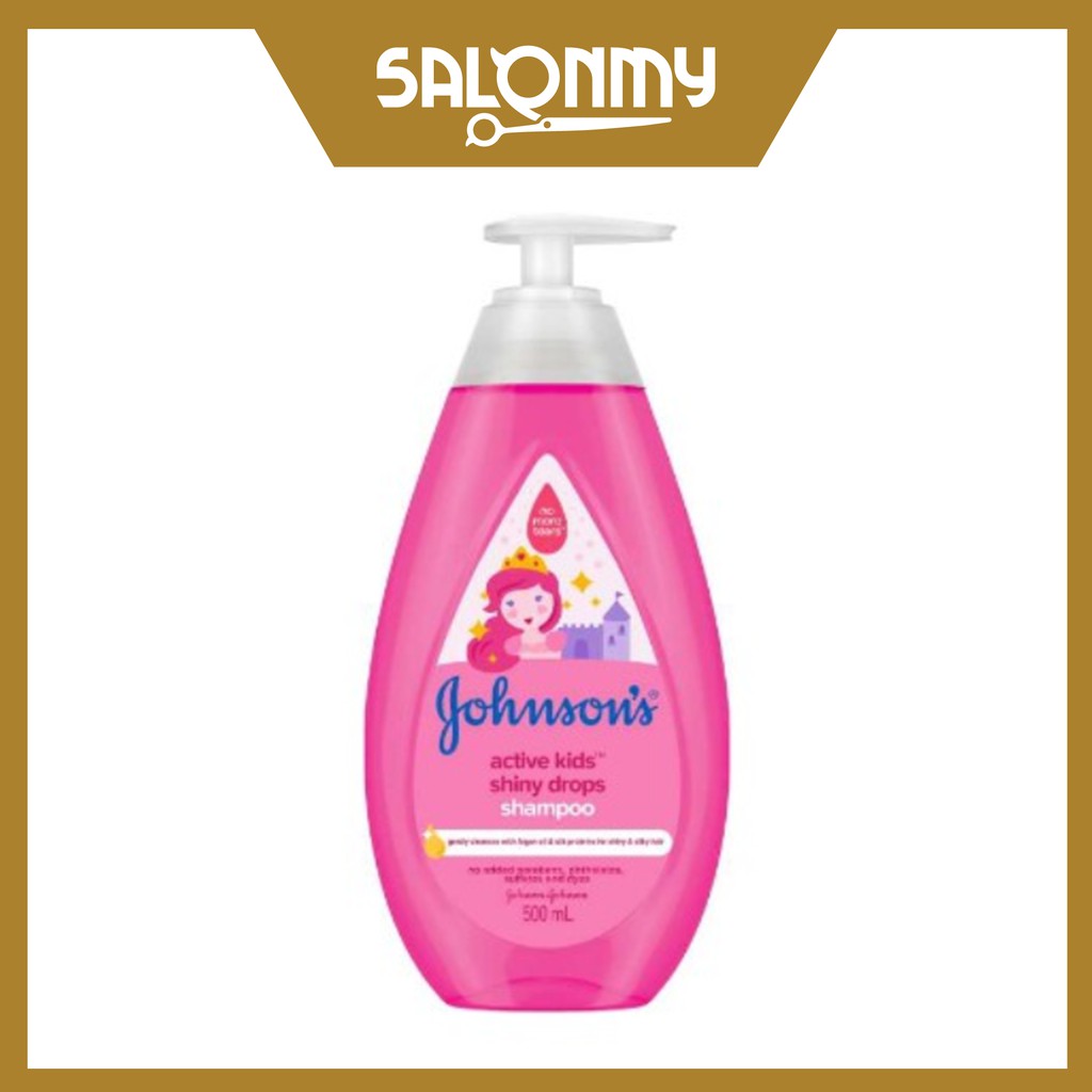 johnson active kid shiny drop shampoo