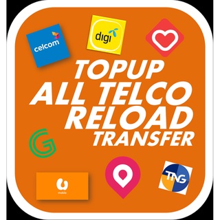 ð¥PADUð¥ RM10-50 | Pin Code & Instant Topup Transfer - Celcom Digi
