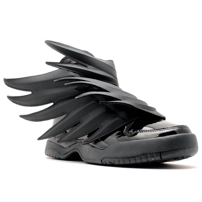 Apto Puntuación Redondo Adidas Jeremy Scott Wings 3.0 BLACK Dark Knight Batman Shoes Women's sizes  NWB Ready Stock COD | Shopee Malaysia