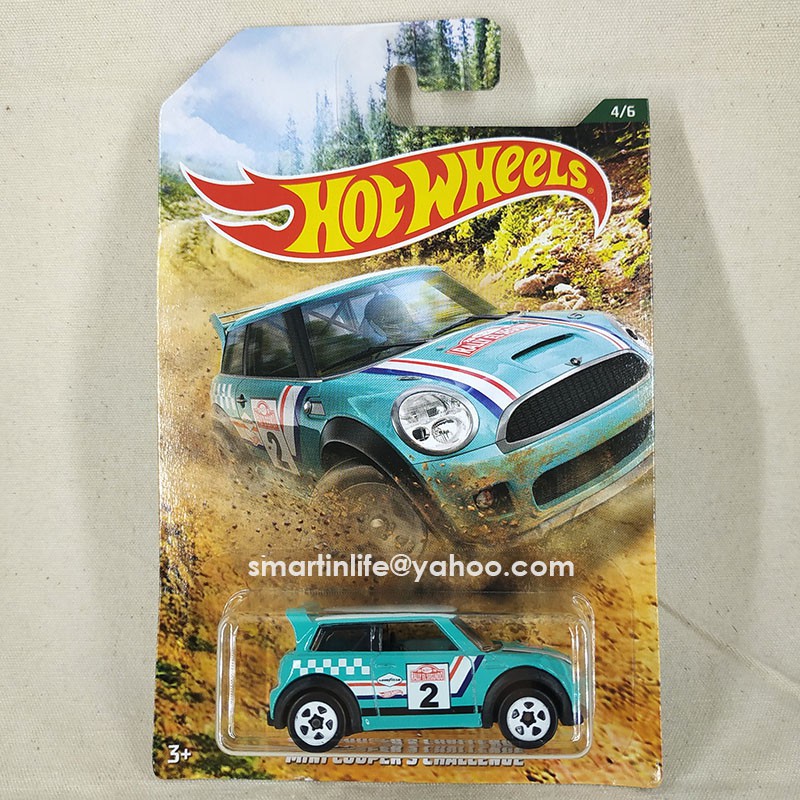 hot wheels mini cooper s challenge