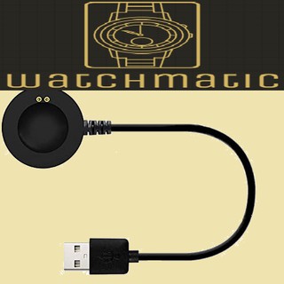 Watchmatic T500/T500+pro/x16/T5s Smart Watch Charger 2Pin 3mm magnetic Charging Cable