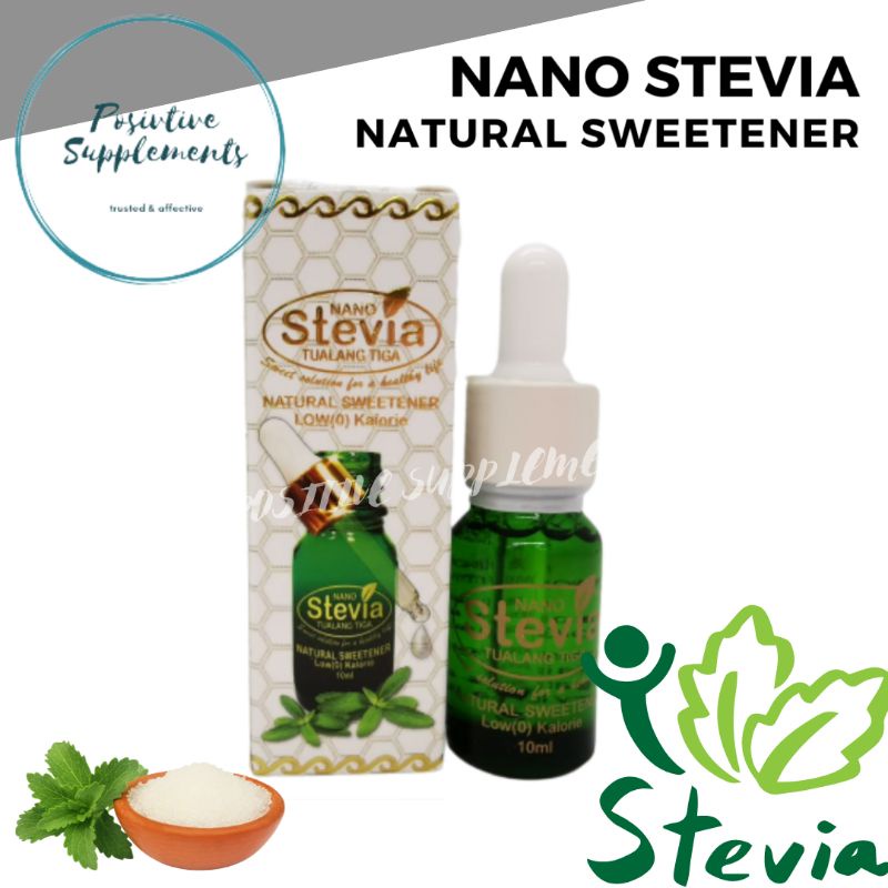 NANO STEVIA NATURAL SWEETENER 10ML Shopee Malaysia